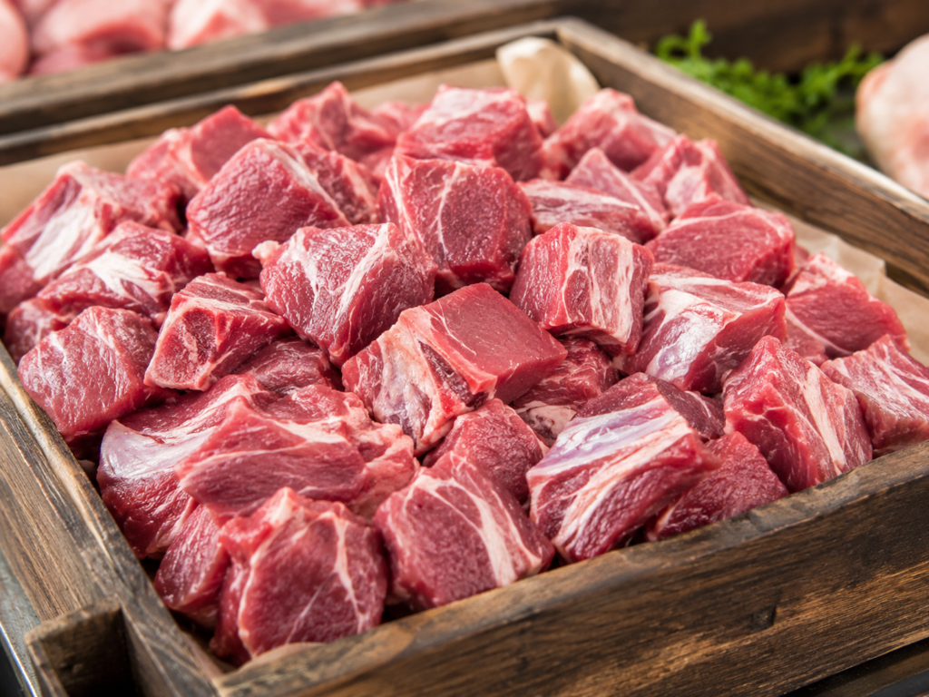 Diced Lamb